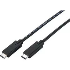 C-Tech Kabel USB C-Tech C-TECH kabel USB 3.2, Type-C (CM/CM), PD 100W, 20Gbps, 1m, černá