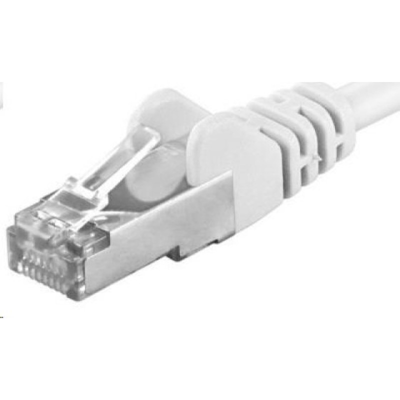 Premiumcord PREMIUMCORD Patch kabel CAT6a S-FTP, RJ45-RJ45, AWG 26/7 7m bílá