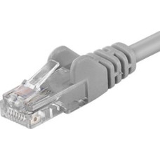 Premiumcord PremiumCord Patch kabel UTP RJ45-RJ45 CAT6 1m šedá
