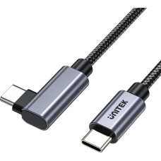 Unitek USB cable Unitek USB-C - USB-C 2 m Black and silver (C14123BK-2M)