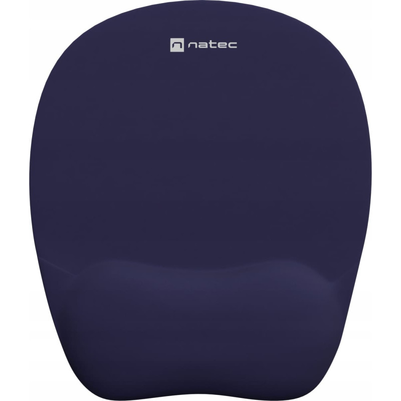 Natec Podkładka Natec pod mysz Chipmunk, ergonomiczna, pianka z pamięcią kształtu - granatowa
