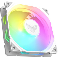 Asus TUF GAMING TR120 ARGB REVERSE 1-pack White Kompiuterio korpusui Orinis aušintuvas 12 cm Balta