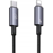 Usams Kabel USB Usams USB-A - Lightning 0.25 m Czarny (Usa001352)