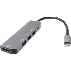 Premiumcord Adapter USB PremiumCord PremiumCord Adaptér USB-C na HDMI + USB3.0 + 2x USB2.0 + PD(power delivery)