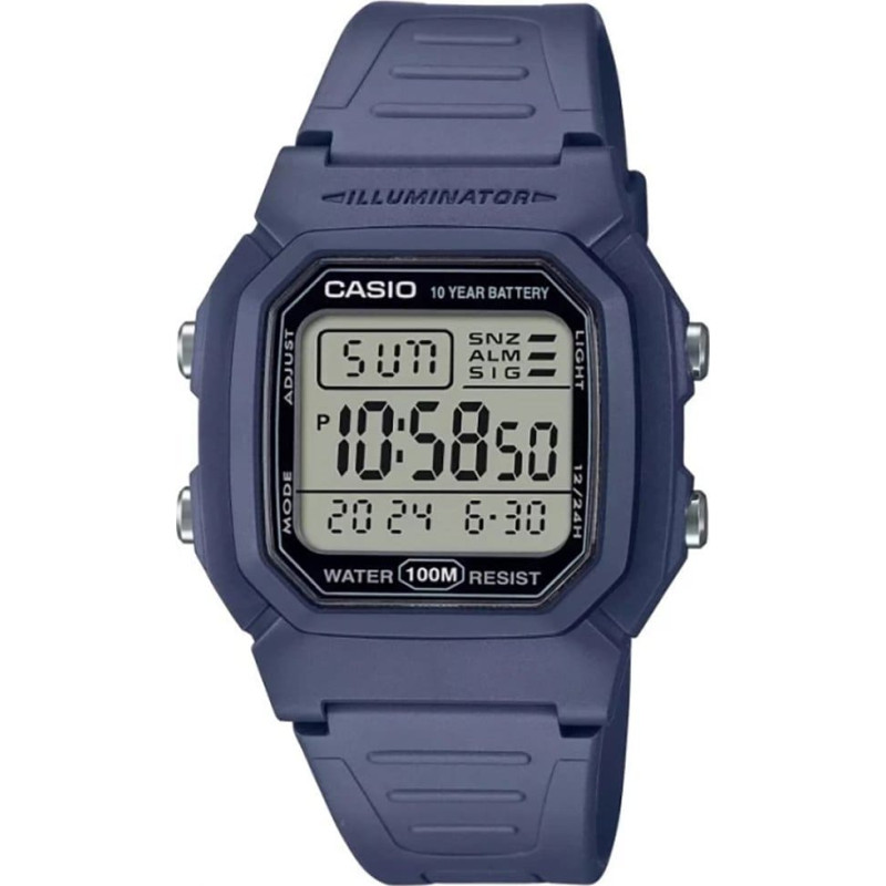 Casio Zegarek Casio ZEGAREK MĘSKI CASIO W-800H-2A (zd100c) - KLASYKA + BOX