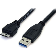 Startech Kabel USB StarTech USB-A - miniUSB-B 0.5 m Czarny (149594)
