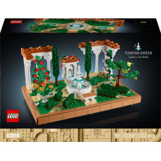 Lego 10359 Icons Fountain Garden, construction toy
