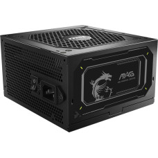 MSI MAG A850GL PCIE5 II maitinimo blokas 850 W 20+4 pin ATX ATX Juoda