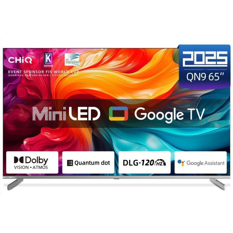 Chiq Telewizor CHiQ M65QN9G Mini LED 65'' 4K Ultra HD Google TV