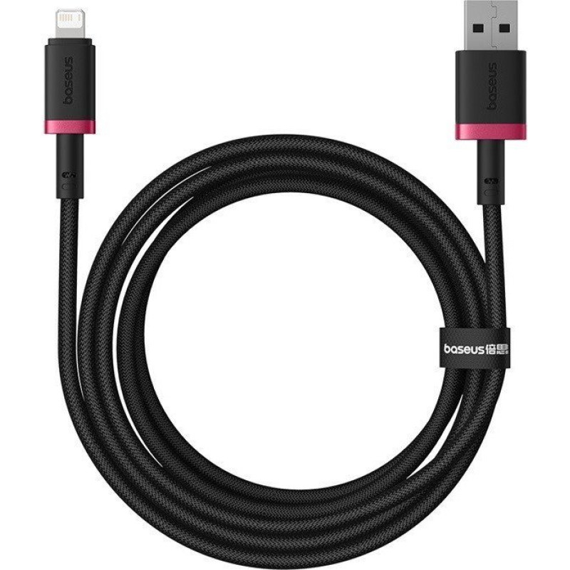 Baseus Kabel Baseus Dura 2.4A 2m (czerwono-czarny)