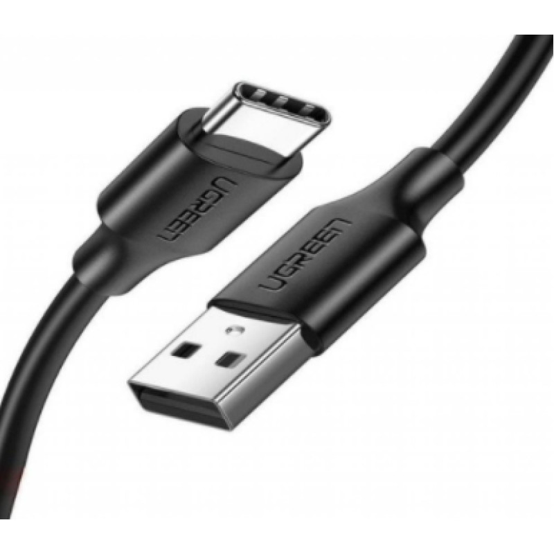 Ugreen 60116 USB kabelis USB 2.0 1 m USB A USB C Juoda