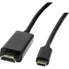 Logilink USB cable LogiLink USB-C - HDMI 3 m Black (UA0330)