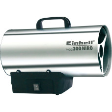 Einhell hot air gun HGG 300 Niro (DE/AT) stainless steel/black, 30 kW