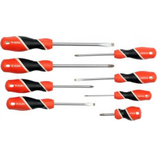 Yato WKRĘTAKI KOMPLET 8szt. PŁASKIE / KRZYŻOWE S2 58 HRC 25966