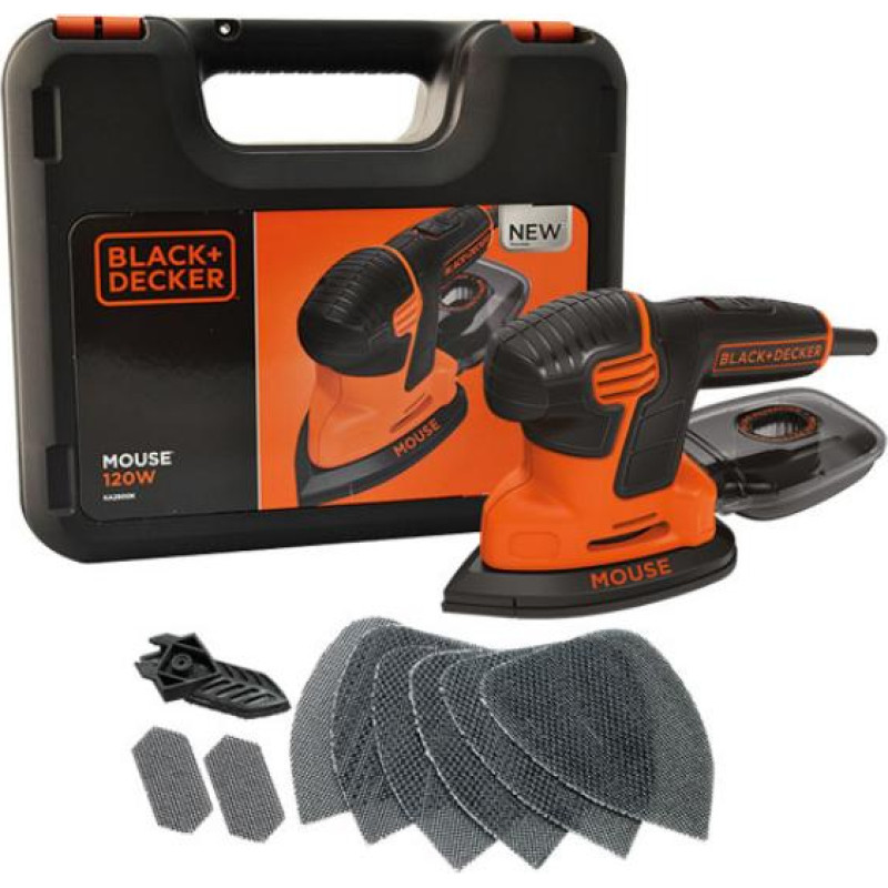 Black+Decker Black&Decker Mouse grinder KA2500K, delta sander