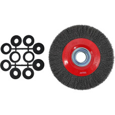 Awtools AW FLAT CRIMPED WIRE WHEEL 250mm w/ BORE 32mm