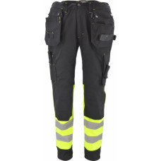 Awtools AW HI-VIS WORK TROUSERS T3 YELLOW/ S
