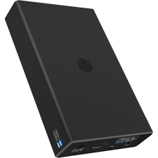 Raidsonic ICY BOX IB-RD2253-C31 HDD / SSD aptvaras Juoda 2.5