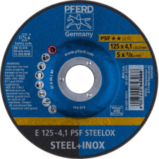 Pferd Šlifavimo diskas PSF STEELOX 125x4,1/22,23mm, Pferd