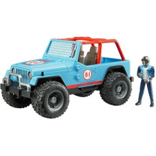 Bruder Professional Series Jeep Cross country Racer blue with driver - 02541