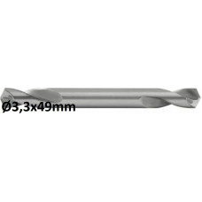 Exact Dvipusis grąžtas HSS-G 10 vnt. EVENTUS Ø3,3x49mm, Exact