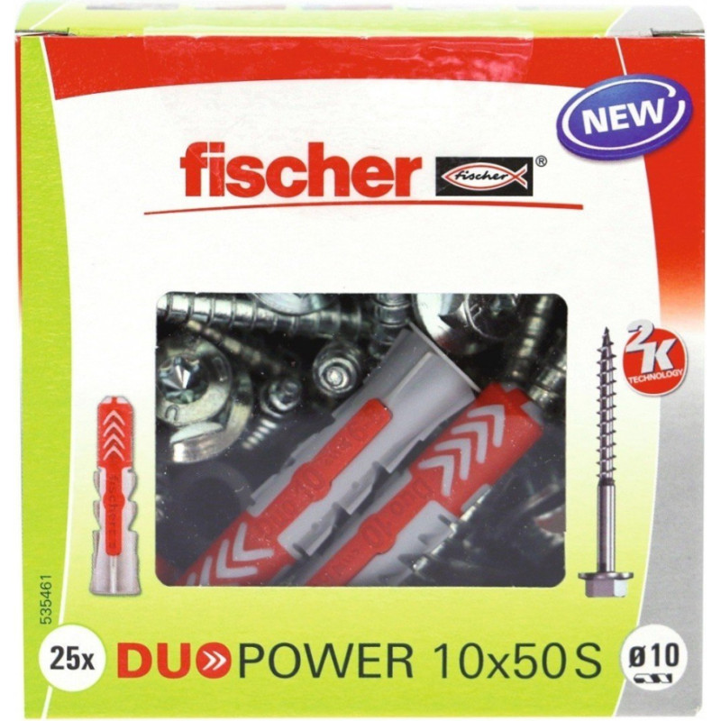 Fischer DUOPOWER 10x50 S LD 25pcs