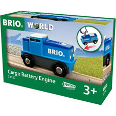 Ravensburger BRIO Blue Battery Freight Locomotive - 33130