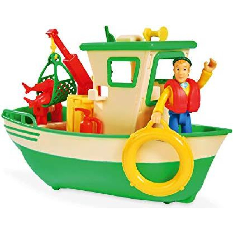 Simba-Dickie Simba Sam Charlie's fishing boat with figure - 109251074