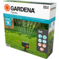 Gardena complete set pipeline with square sprinkler, water tap (with 2 water sockets)