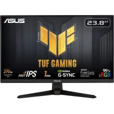 Asus TUF Gaming VG249QM1A kompiuterio monitorius 60,5 cm (23.8") 1920 x 1080 pikseliai „Full HD“ Juoda