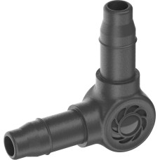 Gardena Micro-Drip-System L-piece 4.6mm (3/16), connection (dark grey, 10 pieces, model 2023)