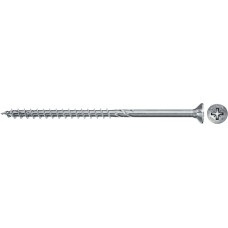 Fischer chipboard screw PowerFast II 5.0x80 countersunk head PZ (200 pieces, partial thread, galvanized)