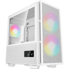 Deepcool Case|DEEPCOOL|CH360 DIGITAL WH|MiniTower|Not included|MicroATX|MiniITX|Colour White|R-CH360-WHAPE3D-G-1