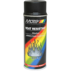 Motip Purškiami dažai THERMO SPRAY 800°C juodi 400ml, Motip