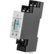 Homematic Ip switching actuator for DIN rail mounting - 1-way (HmIP-DRSI1), relay