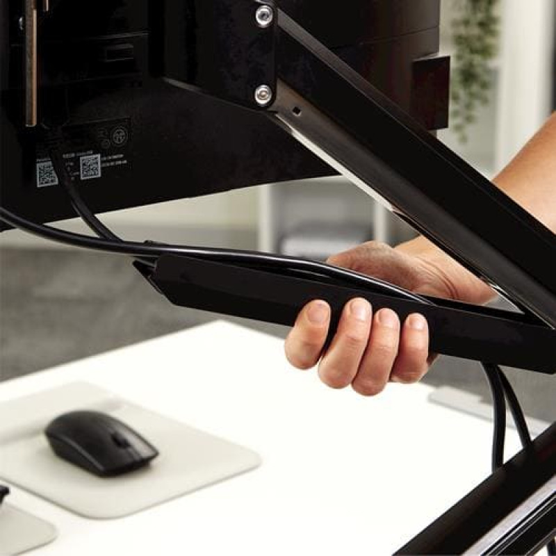 Fellowes MONITOR ACC ARM TALLO DUAL/BLACK 8614401 FELLOWES