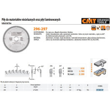 CMT PIŁA DO MATERIAŁÓW NIŻELAZNYCH I PŁYT LAMINOWANYCH HW D= F=30 Z=120 K=3,8/3,2