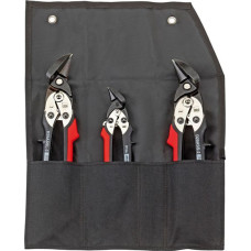 Bessey Set of shape and straight cutting snips in bag  DSET29-15