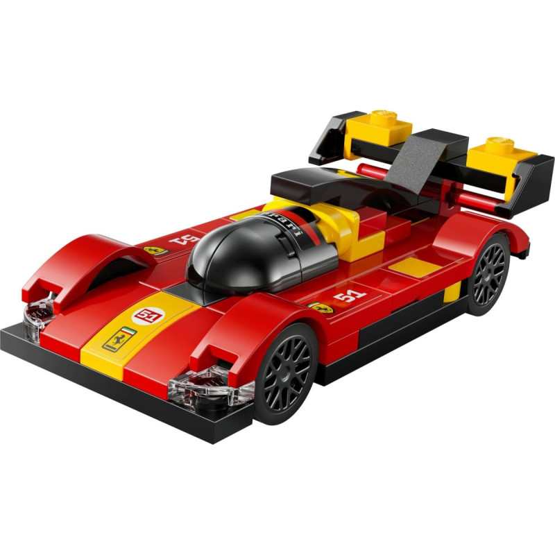 Lego 30709 Speed Champions Ferrari 499P Super Sports Car, Construction Toy (Polybag)
