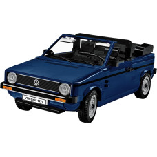 Cobi Volkswagen Golf Cabriolet (blue, scale: 1:12)