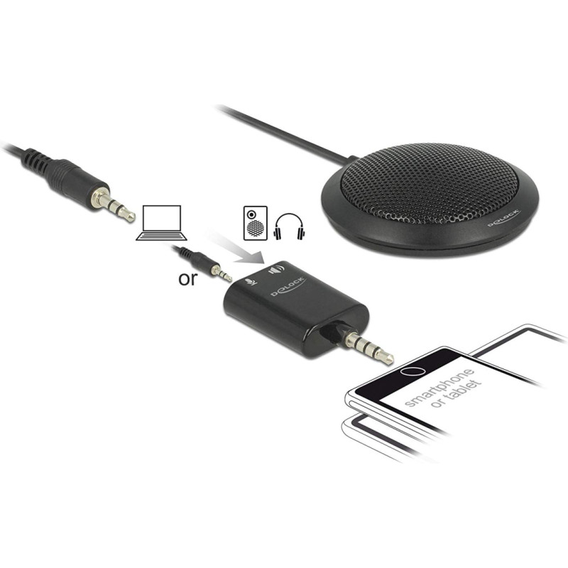 Delock table microphone m. 3.5mm jack - 3 pin