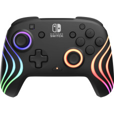 PDP Afterglow Wave Juoda USB Žaidimų pultelis Analoginis / skaitmeninis Nintendo Switch, Nintendo Switch Lite, „Nintendo Switch“ OLED
