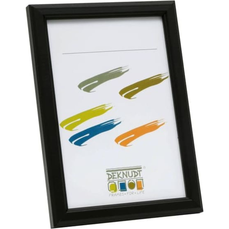 Deknudt S236K2    DIN A4 21x29,7 Wooden Frame in black