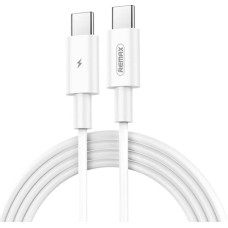 Remax Cable USB-C do USB-C Remax Marlik, 1m, 100W (white)