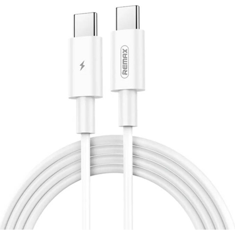 Remax Cable USB-C do USB-C Remax Marlik, 1m, 100W (white)
