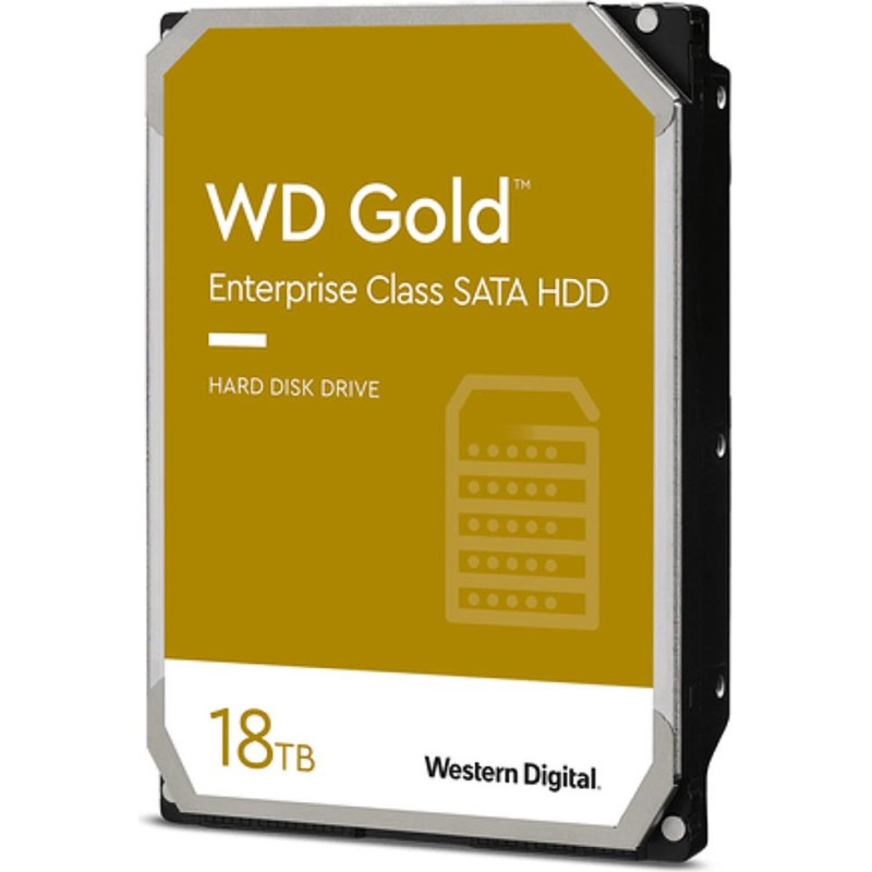 Western Digital HDD|WESTERN DIGITAL|Gold|18TB|SATA 3.0|256 MB|7200 rpm|3,5"|WD181KRYZ