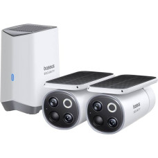Baseus S1 Pro 3K Dual outdoor camera (white)
