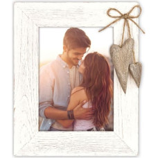 ZEP Lille white            13x18 Holz Portrait mit Herzen  RE657W