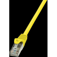 Logilink Patchcord CAT 5e F/UTP 0,5m, żółty (CP1027S)