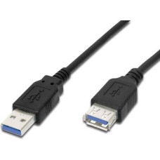 Premiumcord USB cable PremiumCord USB-A - USB-A 3 m Black (cuckoo3bk)